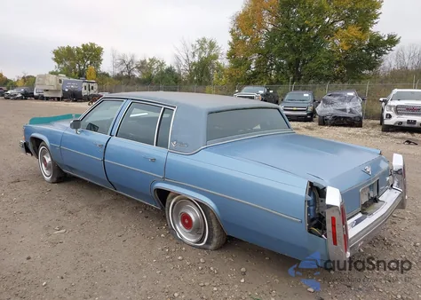 1981 Cadillac Deville from USA, damaged, VIN 1G6AD6948B9200241